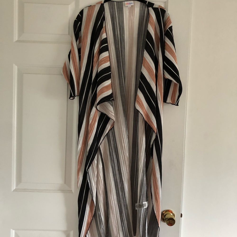 NWOT Lulroe Shirley Black + Tan striped